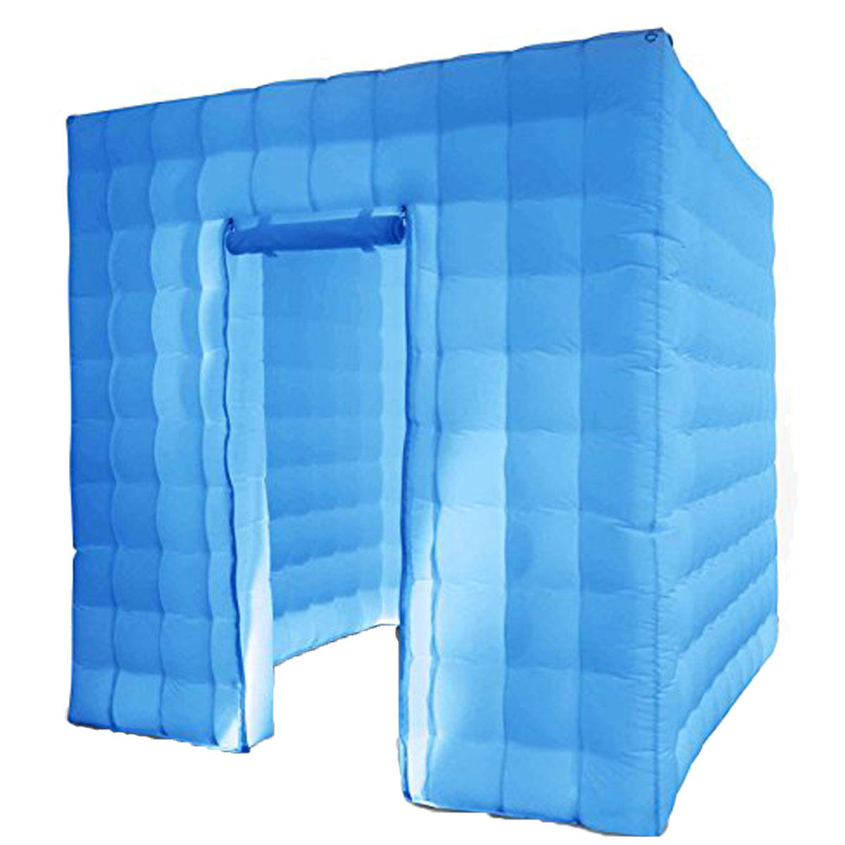 White Inflatable Cube Photo Booth portable photobooth Tent With Led Lighting For Party Wedding Event