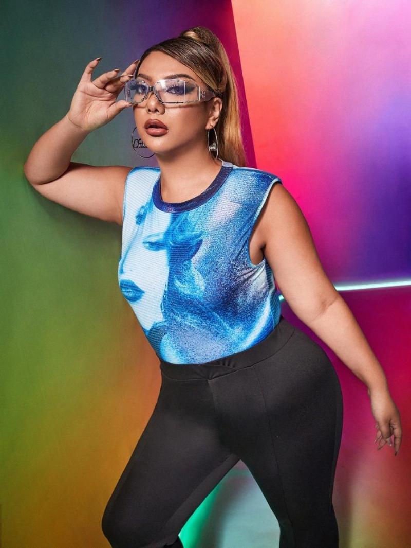 Women's Plus Size Jumpsuits & Rompers Figure Graphic Tank Bodysuit D8o4#Women's, Blue and white
Women's Plus Size Jumpsuits & Rompers Figure Graphic Tank Bodysuit D8o4#Women's, Blue and white