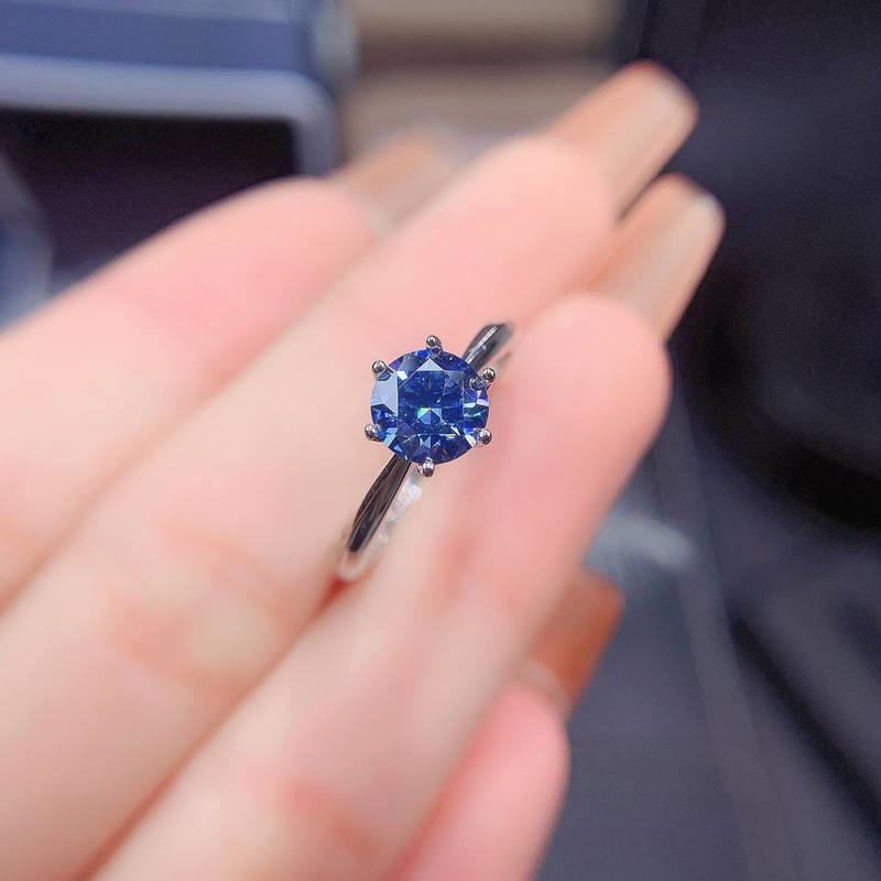 Cluster Rings Moissanite Ring Ladies Jewelry Engagement Wedding Blue 925 Sterling Silver Birthday Gift Luxury JewelryCluster
Cluster Rings Moissanite Ring Ladies Jewelry Engagement Wedding Blue 925 Sterling Silver Birthday Gift Luxury JewelryCluster