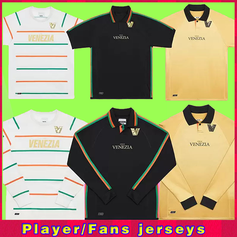 22 23 Venezia FC Soccer Jerseys home Black Away White Third Blue ARAMU FORTE Venice 2022 2023 BUSIO Football Shirts 3rd Kit Uniform LONG SLEEVE
22 23 Venezia FC Soccer Jerseys home Black Away White Third Blue ARAMU FORTE Venice 2022 2023 BUSIO Football Shirts 3rd Kit Uniform LONG SLEEVE