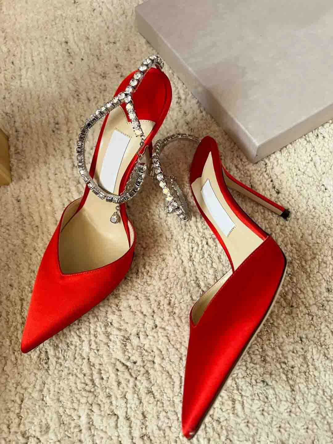 Wedding pump woman summer sandals Saeda 85mm high heel Patent Leather Pumps with Crystal Embellishment pointed Gladiator Sandalias thin heels, 20
Wedding pump woman summer sandals Saeda 85mm high heel Patent Leather Pumps with Crystal Embellishment pointed Gladiator Sandalias thin heels, 20