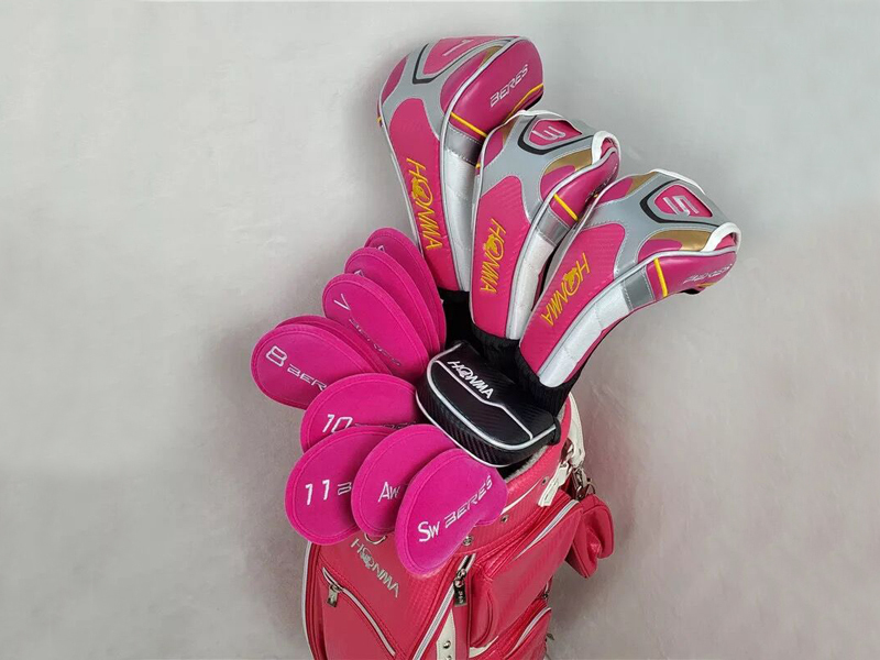 

Women Honma S-06 Full Set Honma S-06 Golf Set Women Golf Clubs Driver + Fairway Woods + Irons + Putter Graphite Shaft With Head Cover