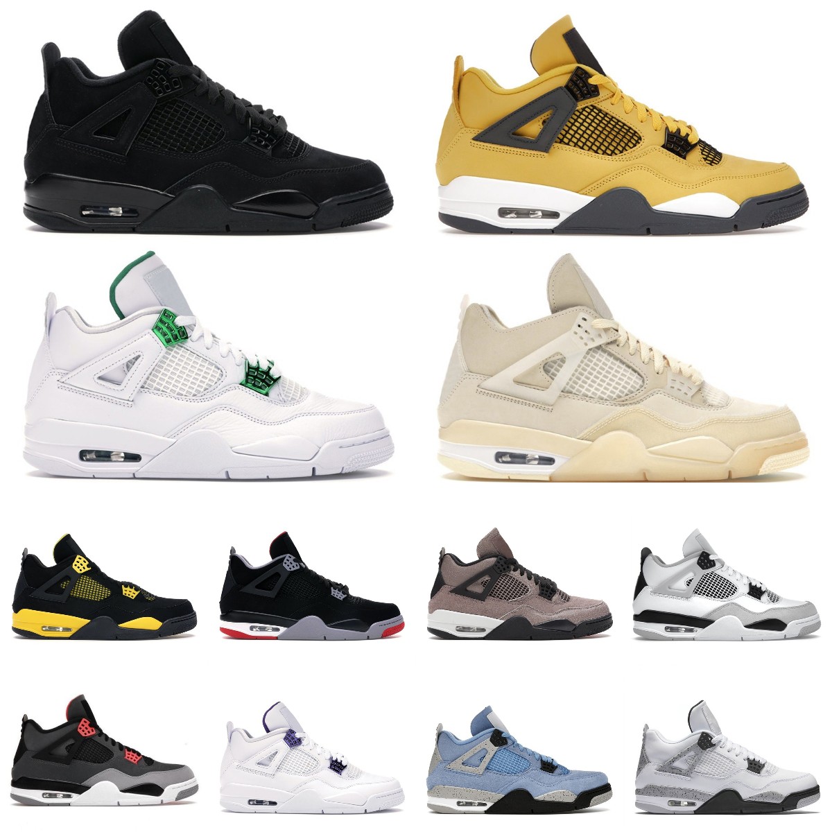 University Blue Jordan 4 Retro 4s men Basketball Shoes Military Black Cat white Cement oreo cool grey cactus jack Infrared Lightning Taupe Haze sail men women sneaker, 4020
University Blue Jordan 4 Retro 4s men Basketball Shoes Military Black Cat white Cement oreo cool grey cactus jack Infrared Lightning Taupe Haze sail men women sneaker, 4020