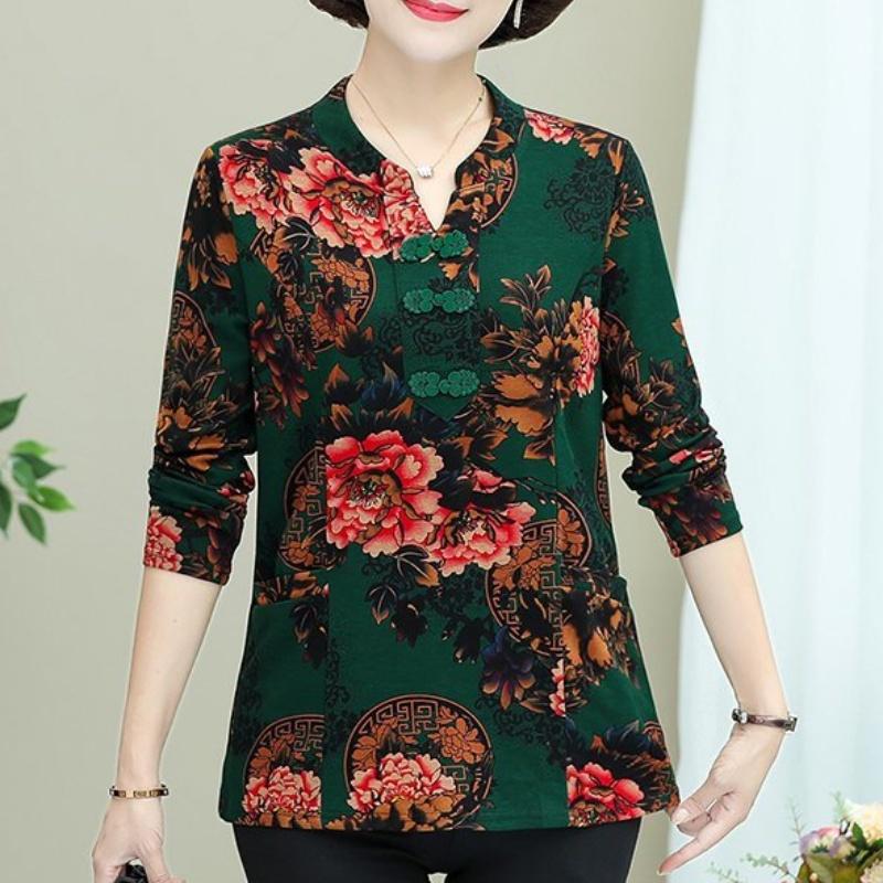 Women's T-Shirt T-Shirts 4XL 5XL Women Clothing Long-Sleeved Chinese Knot Button... With Long Sleeves Tops 2022Women's
Women's T-Shirt T-Shirts 4XL 5XL Women Clothing Long-Sleeved Chinese Knot Button... With Long Sleeves Tops 2022Women's