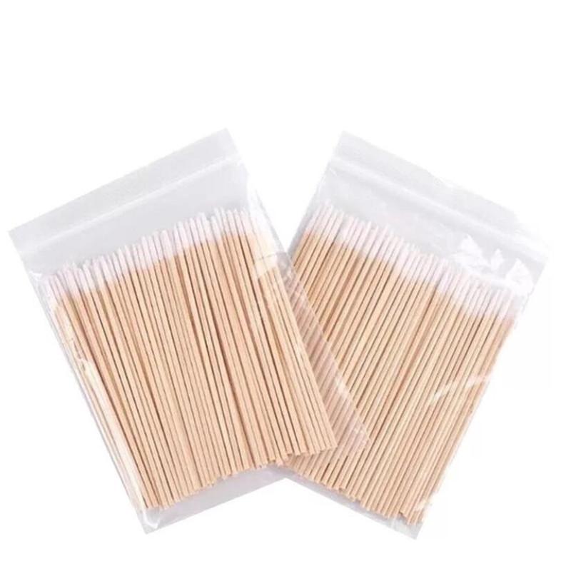 Sponges, Applicators & Cotton 100pcs Disposable Ultra-small Swab Lint Free Micro Brushes Wood Buds Swabs Eyelash Extension Glue Removing Too
Sponges, Applicators & Cotton 100pcs Disposable Ultra-small Swab Lint Free Micro Brushes Wood Buds Swabs Eyelash Extension Glue Removing Too