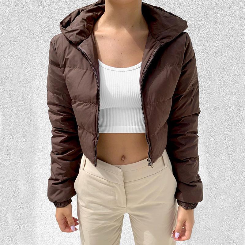 Women' Down & Parkas Warm Women Outerwear Zipper Jacket Coat Solid Short Autumn Winter Female Puffer Mujer Guin22, Hei
Women' Down & Parkas Warm Women Outerwear Zipper Jacket Coat Solid Short Autumn Winter Female Puffer Mujer Guin22, Hei