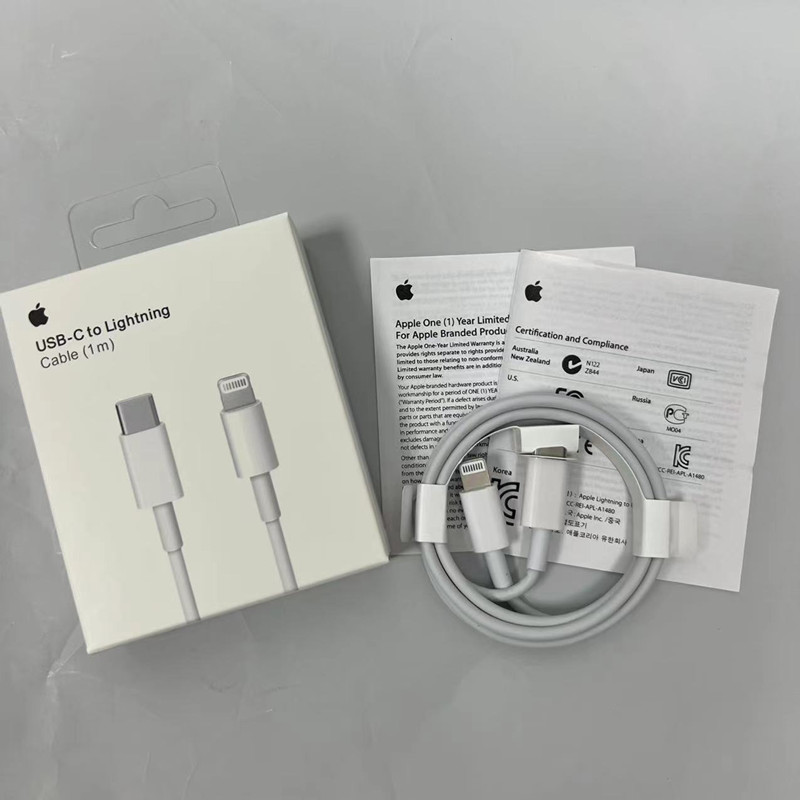 OEM quality 1M/3FT 2M/6FT usb charge cables PD type c to 8pin fast charging cable With packaging, White
OEM quality 1M/3FT 2M/6FT usb charge cables PD type c to 8pin fast charging cable With packaging, White