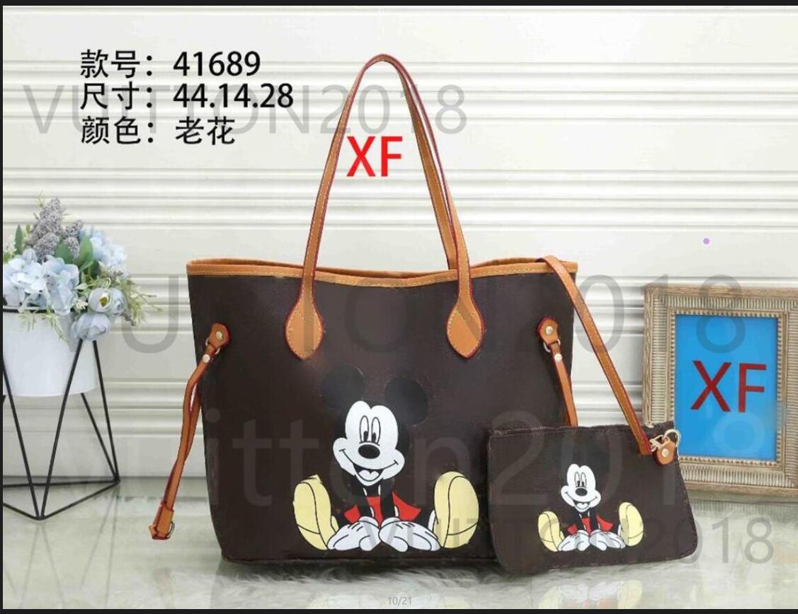 2pcs/set lady shopping bag designer handbags High-quality women shoulder bags leather messenger bags, Brown old flower
2pcs/set lady shopping bag designer handbags High-quality women shoulder bags leather messenger bags, Brown old flower