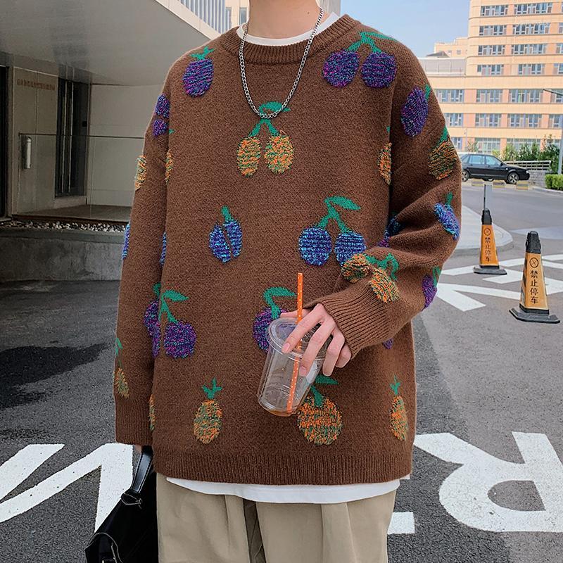 Men's Sweaters Autumn Winter Printed Sweater Men Warm Fashion Knitted Pullover Casual Loose Long-sleeved Mens Jumper Clothes -2XL Jemi22, Green
Men's Sweaters Autumn Winter Printed Sweater Men Warm Fashion Knitted Pullover Casual Loose Long-sleeved Mens Jumper Clothes -2XL Jemi22, Green