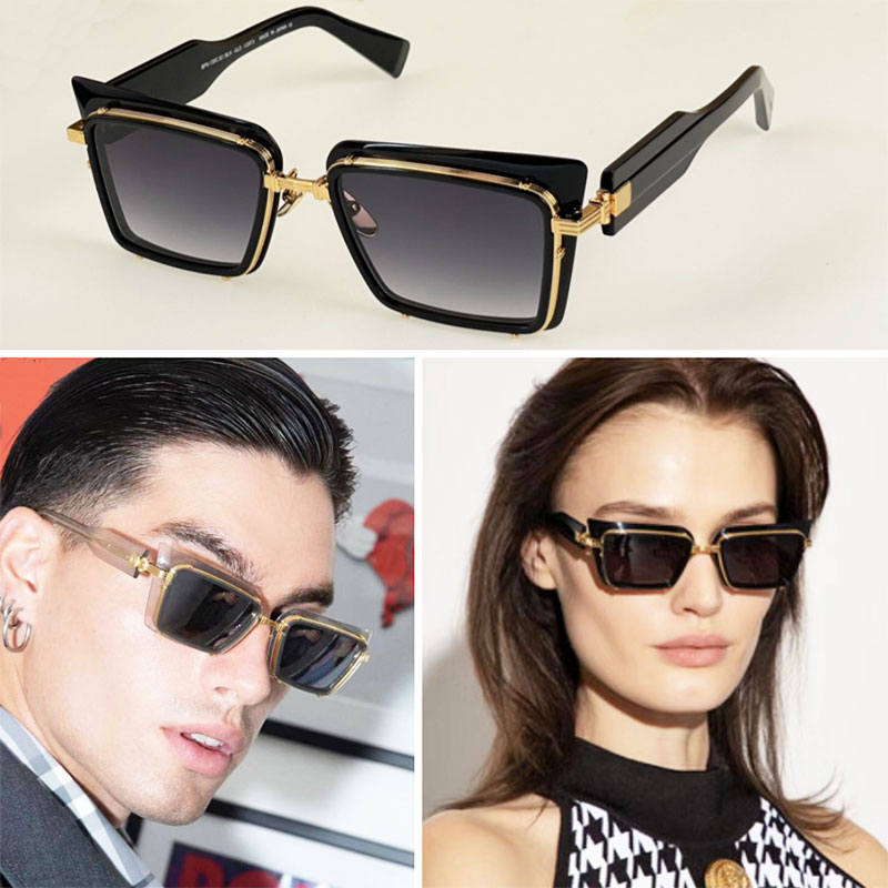 Latest Fashion Designer Sunglasses For Women Men Travel Lovers Outdoor UV400 Luxury Brand Glasses BPS-130 Top High Quality Sun glasses with Case
Latest Fashion Designer Sunglasses For Women Men Travel Lovers Outdoor UV400 Luxury Brand Glasses BPS-130 Top High Quality Sun glasses with Case