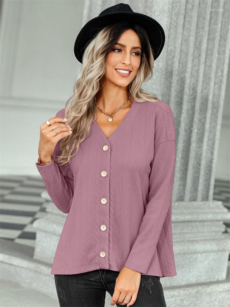 Women' Knits & Tees Elegant Women Single Breasted Knitted Cardigan 2022 Autumn V-Neck All-Match Long Sleeve Sweater Coat Casual Girls Stree
Women' Knits & Tees Elegant Women Single Breasted Knitted Cardigan 2022 Autumn V-Neck All-Match Long Sleeve Sweater Coat Casual Girls Stree