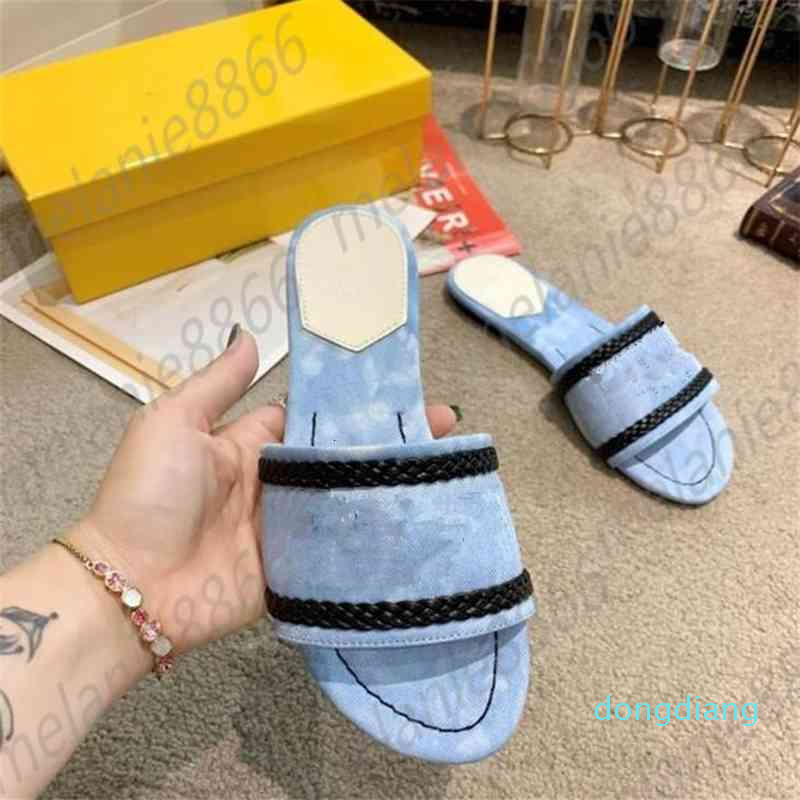 

High Quality Slippers Women Ladies Flat Platform Sandals Rubber Slide Floral Brocade Gear Bottoms Flip Flops Bee Striped Beach, 01