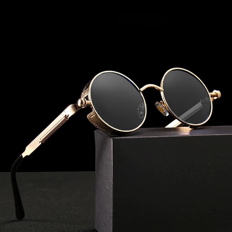 Sunglasses Gothic Steampunk Polarized Men Women Round Metal Sun Glasses For Male Retro Vintage Shield Eyewear ShadesSunglasses
Sunglasses Gothic Steampunk Polarized Men Women Round Metal Sun Glasses For Male Retro Vintage Shield Eyewear ShadesSunglasses