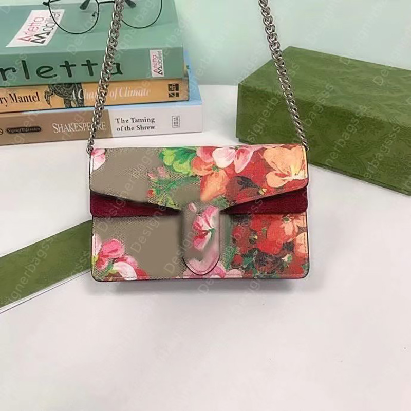 Designer leather trim mini bags denim woc dicky0750 special canvas crossbody bags wallet on chain handbag for women purse shoulder bag Tiger head closure 421970
