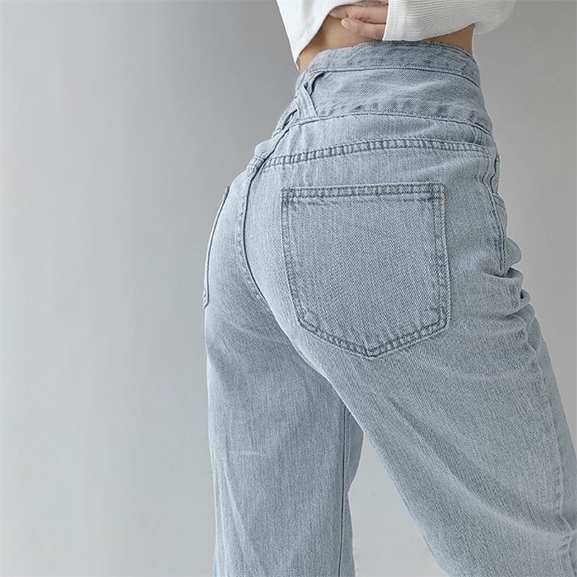 Autumn High Waisted Straight Jeans Fashion Women Clothing Cargo Pants Boyfriend Streetwear Y2K Girls Baggy Full Length Trousers 220402, Sky blue
Autumn High Waisted Straight Jeans Fashion Women Clothing Cargo Pants Boyfriend Streetwear Y2K Girls Baggy Full Length Trousers 220402, Sky blue