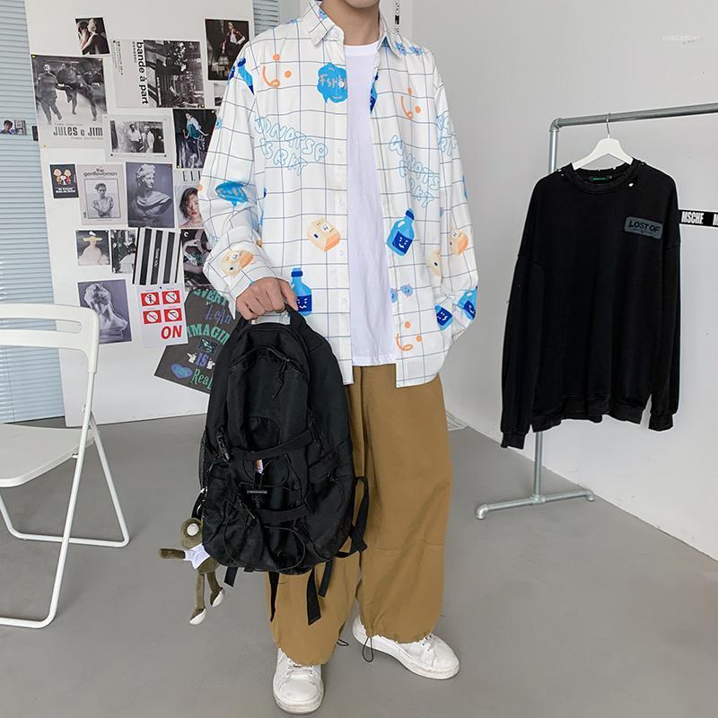 Harajuku Blouse Male Men Shirts Punk Tops Japan Ins Hawaii Printed Long-Sleeved Loose Flower Shirt Couple Beach Cardigan Men' Casual, Style 02
Harajuku Blouse Male Men Shirts Punk Tops Japan Ins Hawaii Printed Long-Sleeved Loose Flower Shirt Couple Beach Cardigan Men' Casual, Style 02
