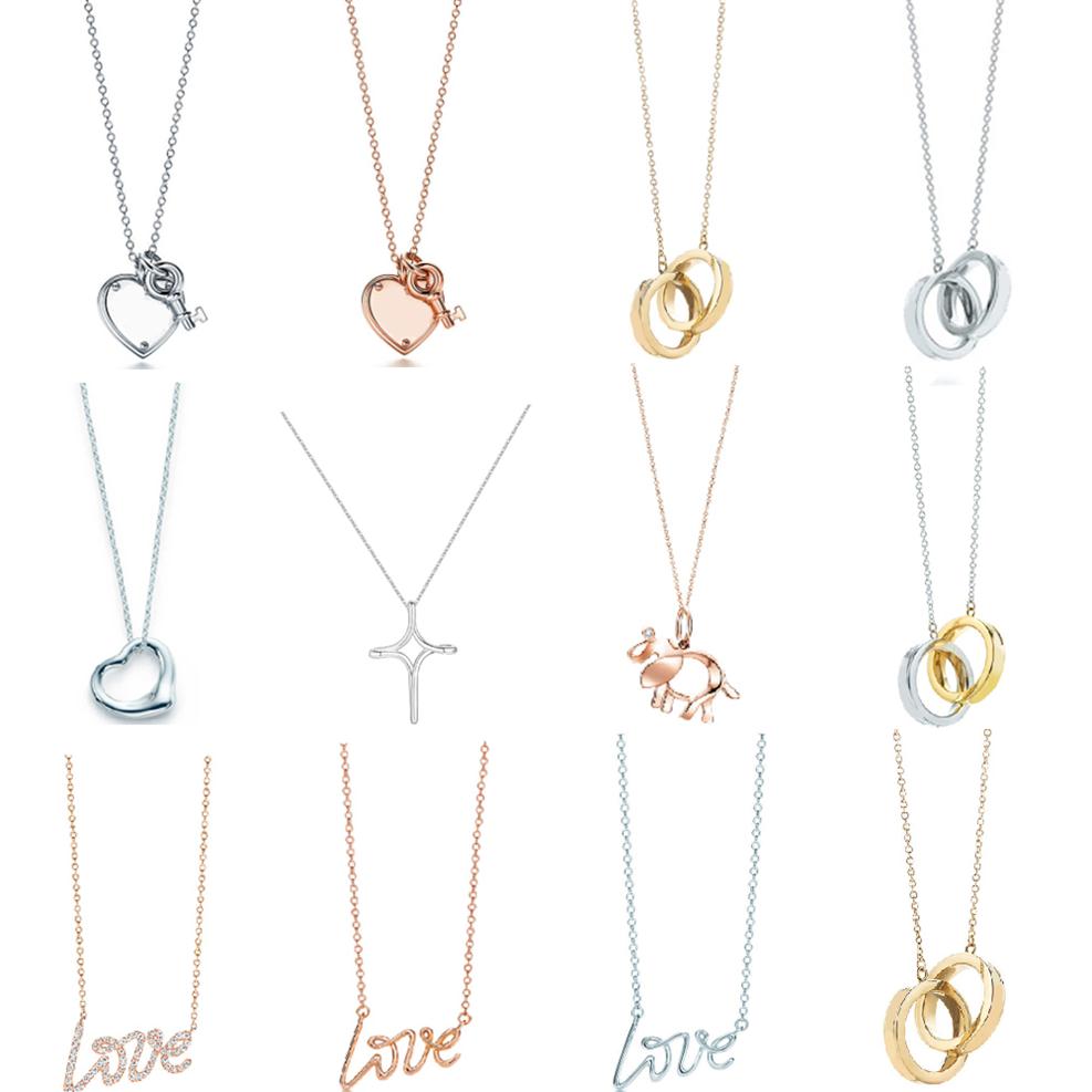 Charm Gift 100% 925 Silver Love and Key Cross Pendant Necklace Rose Gold White Gold Silver Jewelry Match World Fit Tiff Jewelry246W
Charm Gift 100% 925 Silver Love and Key Cross Pendant Necklace Rose Gold White Gold Silver Jewelry Match World Fit Tiff Jewelry246W