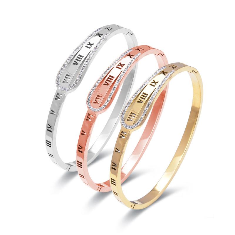 Bangle Fashion Women's Bracelet Silver Color Gold Bangles For Women Rose Rhinestone Cuff Trendy Jewelry GiftsBangle
Bangle Fashion Women's Bracelet Silver Color Gold Bangles For Women Rose Rhinestone Cuff Trendy Jewelry GiftsBangle