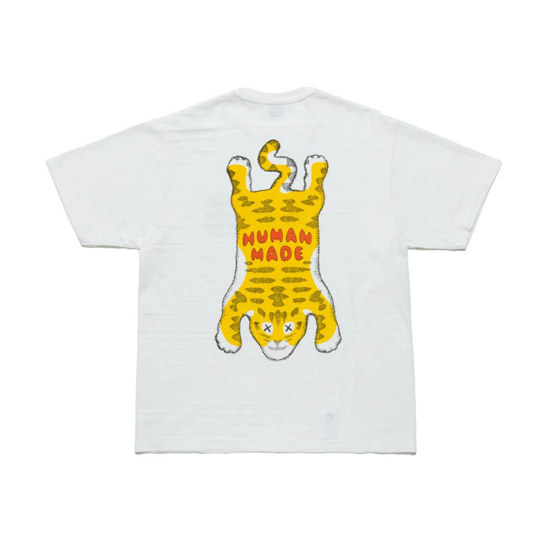 Mens Human Made T Shirt duck dog letter print doodle High Street Top Tees Men Women Casual Short Sleeve Tee shirt Cotton T-shirt Streetwear