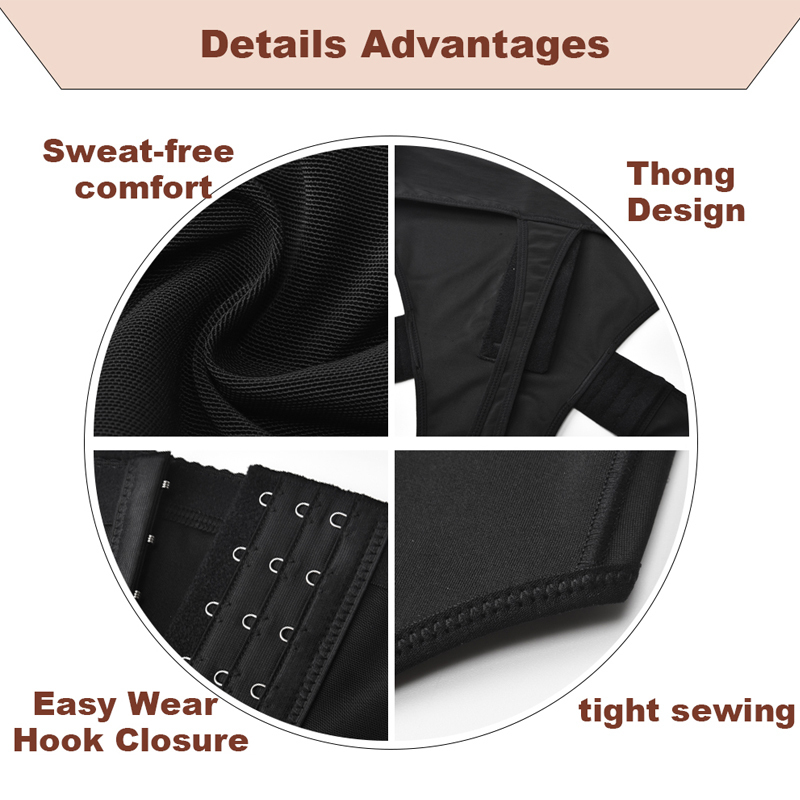 SEXYWG Butt Lifter Tummy Control Panties Booty Pulling Underwear Body Shaper Waist Trainer Corset Body Shapewear Plus Size 220506