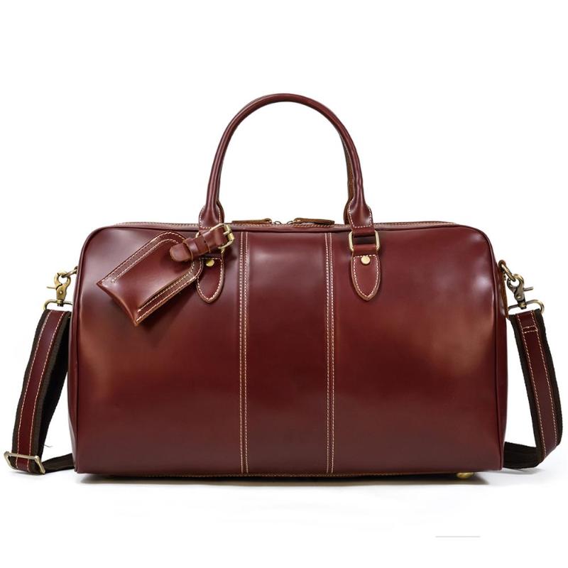 Duffel Bags Top Quality Wine Red Cow Leather Duffle Bas For Men Fashion Weekend BagsDuffel, Burgundy
Duffel Bags Top Quality Wine Red Cow Leather Duffle Bas For Men Fashion Weekend BagsDuffel, Burgundy