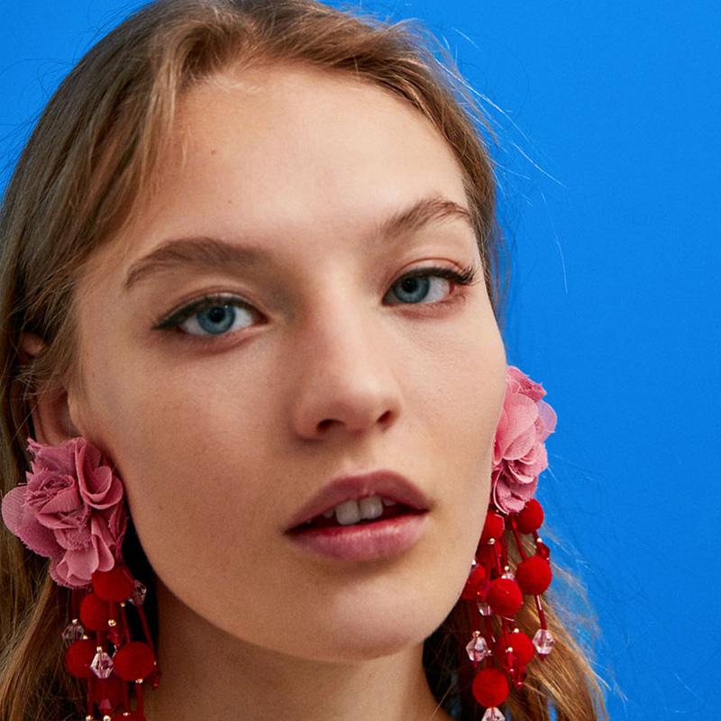 Dangle & Chandelier Wholesale JUJIA Bohemian Long Flower Earrings Pom Big Statement Fringe Drop Women JewelryDangle
Dangle & Chandelier Wholesale JUJIA Bohemian Long Flower Earrings Pom Big Statement Fringe Drop Women JewelryDangle
