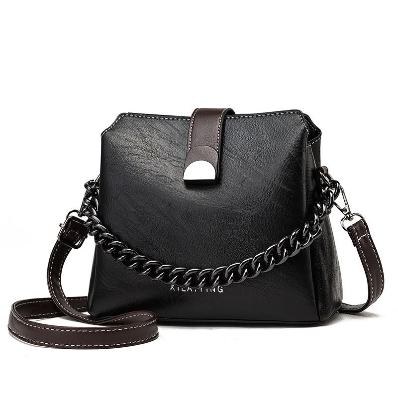 Evening Bags 2022 Fashion Women European And American Retro Simple PU Leather Waist Bag Beaded Chain Pocket Messenger, Black
Evening Bags 2022 Fashion Women European And American Retro Simple PU Leather Waist Bag Beaded Chain Pocket Messenger, Black