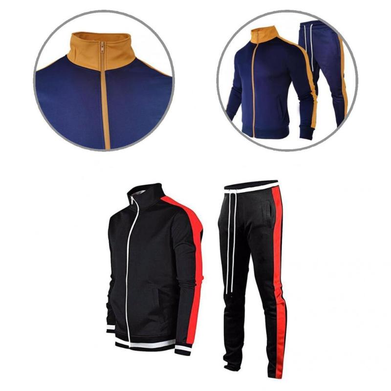 Men's Tracksuits Drawstring Skin-friendly Patchwork Men Sweatshirt Pants Set For Sports, Gray
Men's Tracksuits Drawstring Skin-friendly Patchwork Men Sweatshirt Pants Set For Sports, Gray