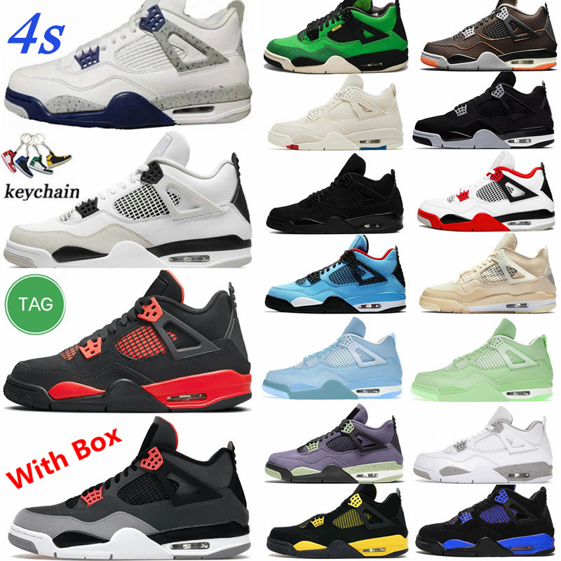 Mens 4 basketball shoes 2022 Toro Bravo 4s Sneakers singles dy royalty raptor Red Thunder Oreo white navy cement pale citron Military black, 4s a ma
Mens 4 basketball shoes 2022 Toro Bravo 4s Sneakers singles dy royalty raptor Red Thunder Oreo white navy cement pale citron Military black, 4s a ma