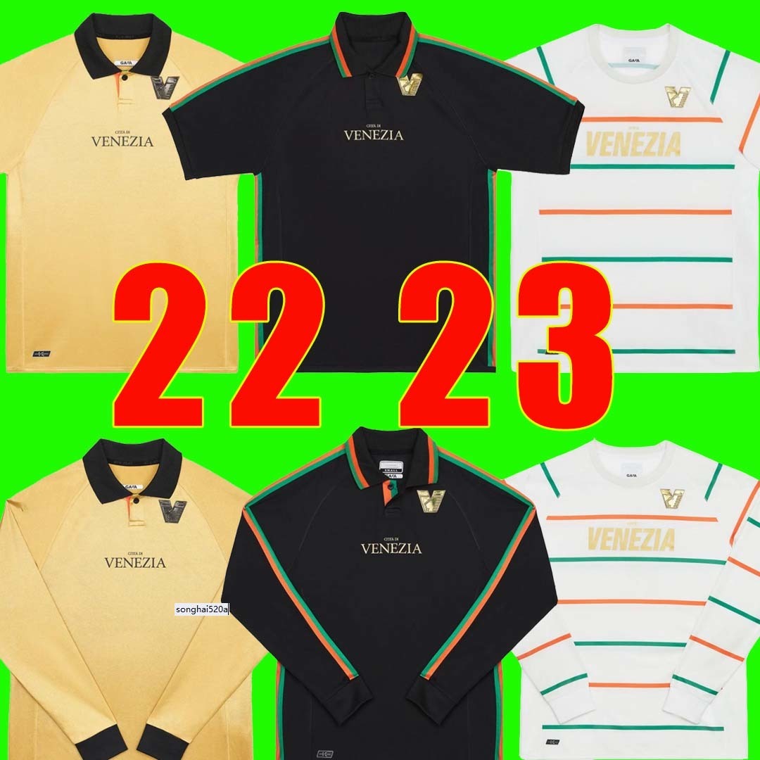 Venezia FC soccer jersey 22 23 Venice ARAMU CUISANCE home Black Away White 3rd third Gold PERETZ TESSMANN CRNIGOI 2022 2023 MARIANO Long, 22 23 home men
Venezia FC soccer jersey 22 23 Venice ARAMU CUISANCE home Black Away White 3rd third Gold PERETZ TESSMANN CRNIGOI 2022 2023 MARIANO Long, 22 23 home men