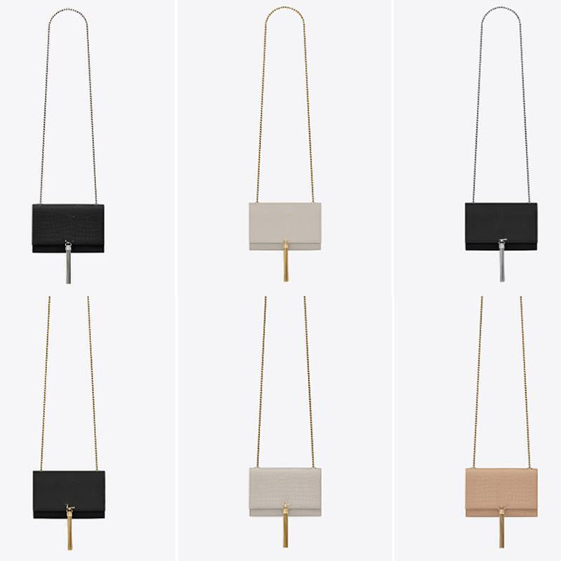 Kate Small Chain Bag with Tassel Smooth Leather Shoulder Bags Gold Silver Handbags Women Messenger Flap Crossbody Bags, Color 1
Kate Small Chain Bag with Tassel Smooth Leather Shoulder Bags Gold Silver Handbags Women Messenger Flap Crossbody Bags, Color 1