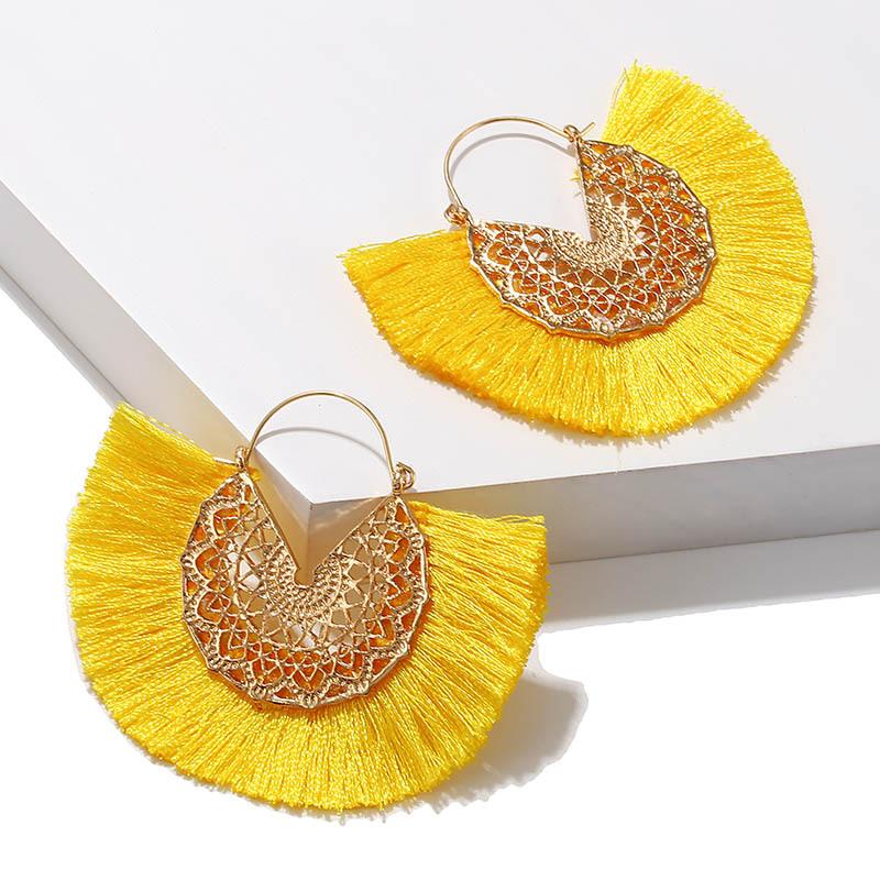 Dangle & Chandelier 1 Pair Women Bohemian Creative Earrings Fashion Long Tassel Ear-ring For Girl Colored Big Hoops Jewelry
Dangle & Chandelier 1 Pair Women Bohemian Creative Earrings Fashion Long Tassel Ear-ring For Girl Colored Big Hoops Jewelry