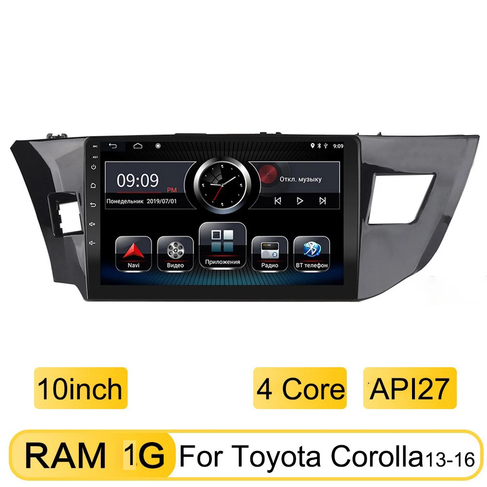 10.1 Inch Android Car Multimedia Video GPS Navigation For LEVIN COROLLA 2004-2016 Dvd Player
10.1 Inch Android Car Multimedia Video GPS Navigation For LEVIN COROLLA 2004-2016 Dvd Player