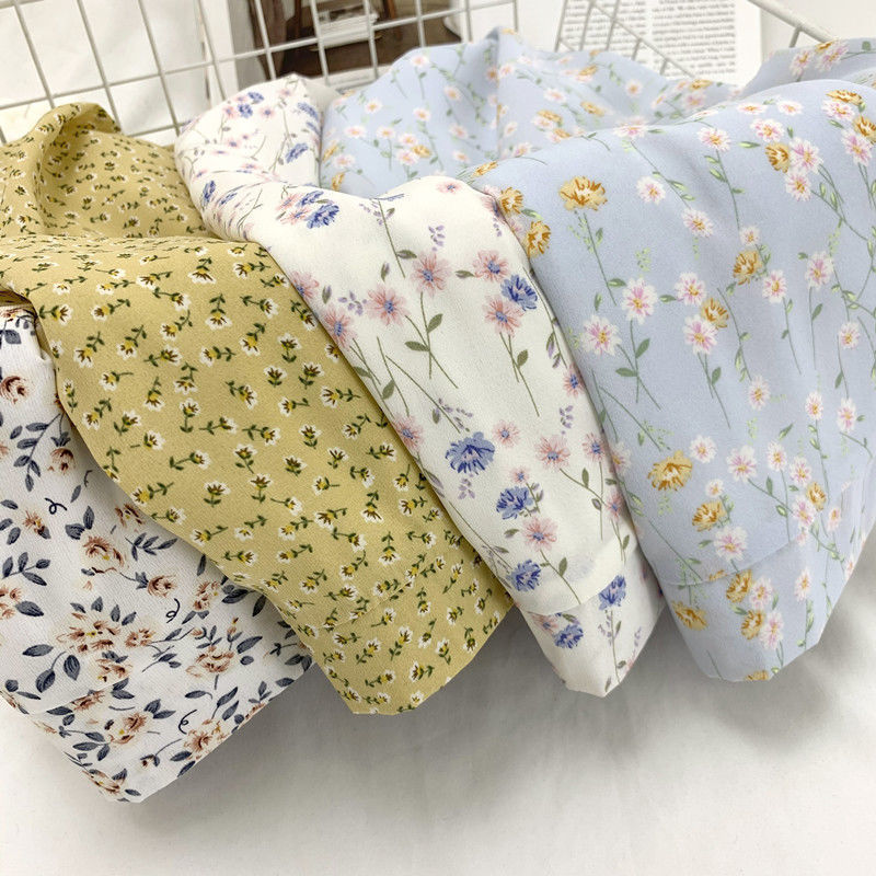 7 Colors Skirts Women Sweet Summer Retro Female Harajuku Student Ins Aline Basic Floral Arrival Holiday Soft Faldas Midi 220701