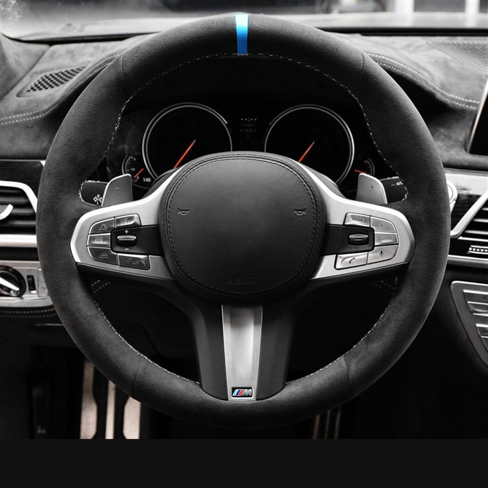 Black car steering wheel cover BMW M sport G30 G31 G32 G20 G21 G14 G15 G16 X3 G01 X4 G02 X5 G05201j
Black car steering wheel cover BMW M sport G30 G31 G32 G20 G21 G14 G15 G16 X3 G01 X4 G02 X5 G05201j