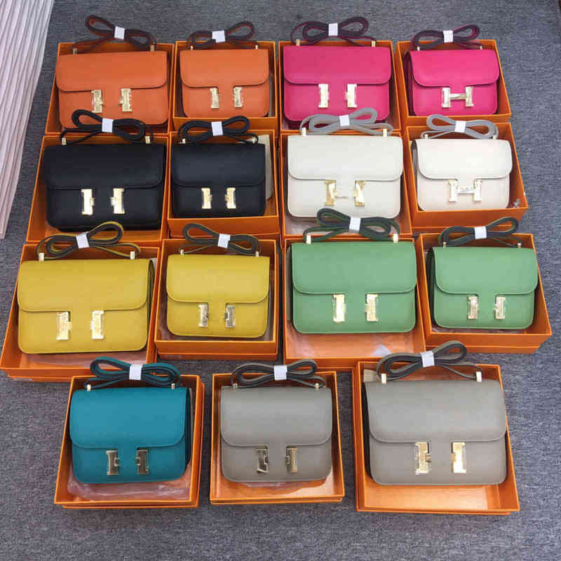 Constancebag 2121 New H-button Kangkang Temperament Stewardess Tofu Genuine Leather Women's Single Shoulder Small Square Bag Messenger Yueyue, Flax blue
Constancebag 2121 New H-button Kangkang Temperament Stewardess Tofu Genuine Leather Women's Single Shoulder Small Square Bag Messenger Yueyue, Flax blue