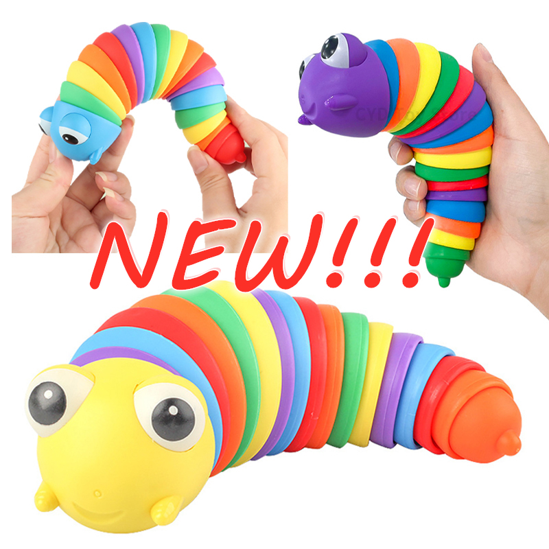 2022 Fidget Toy Slug Party Articulated Flexible 3D Slug Joints Curled Relieve Stress Anti-Anxiety Sensory Toys For Children Aldult sxa16
2022 Fidget Toy Slug Party Articulated Flexible 3D Slug Joints Curled Relieve Stress Anti-Anxiety Sensory Toys For Children Aldult sxa16