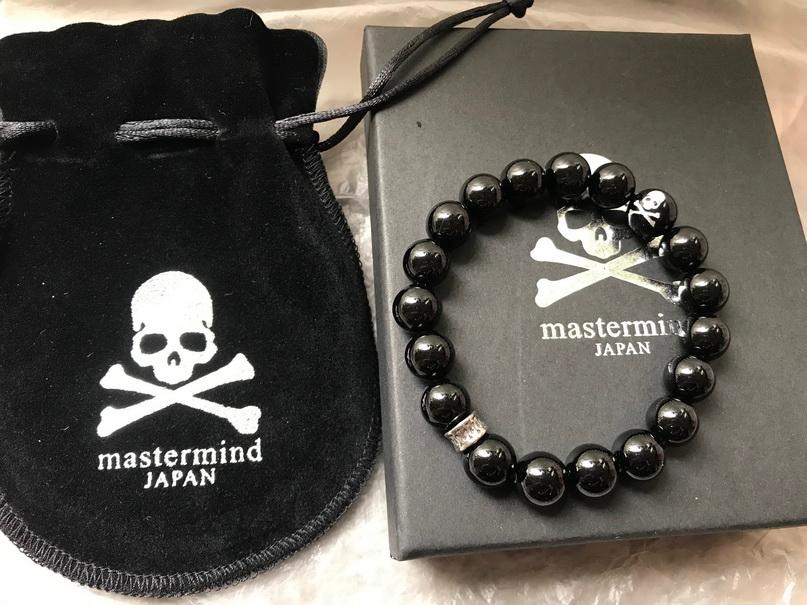 Charm Bracelets MMJ MASTERMIND Black Soul Onyx Bracelet Box Velvet Bag ST01Charm