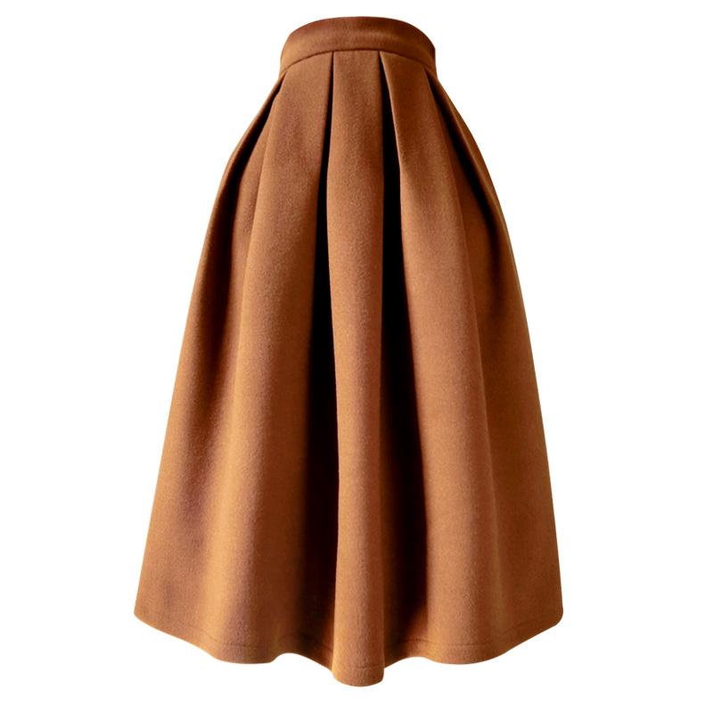 Skirts Autumn Winter Thick Warm Woolen Ball Gown Skirt Women High Waist Vintage Party Umbrella Plus SizeSkirts, Gray
Skirts Autumn Winter Thick Warm Woolen Ball Gown Skirt Women High Waist Vintage Party Umbrella Plus SizeSkirts, Gray