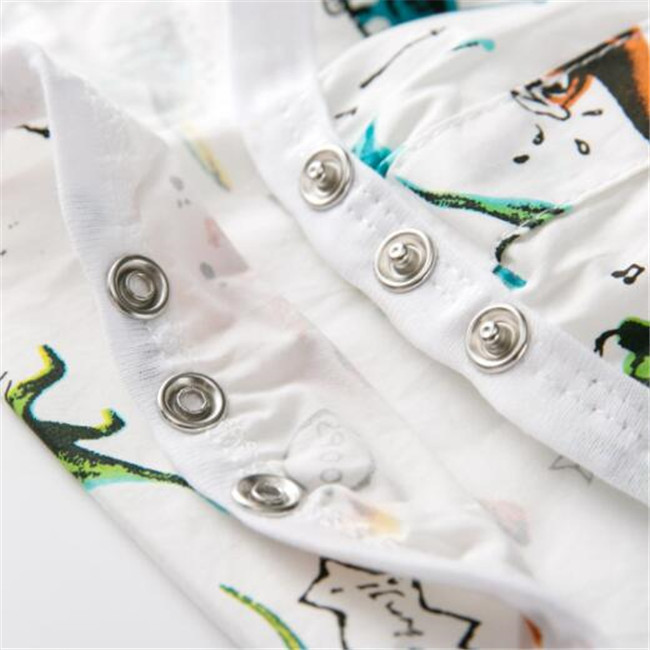 Toddler Infant boys Clothing Set Dinosaurs Print Long Sleeve Top Romper +Suspender Pants + Bow Tie 3pcs Suit kids Baby Clothes