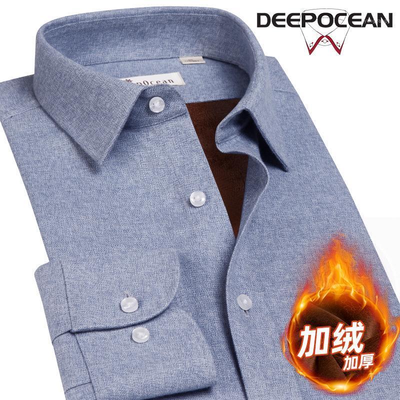 Men's Casual Shirts Deepocean Fashion Shirt Warm Cotton Flannel Plus Velvet Thick Long-sleeved Business DDX05506L
Men's Casual Shirts Deepocean Fashion Shirt Warm Cotton Flannel Plus Velvet Thick Long-sleeved Business DDX05506L
