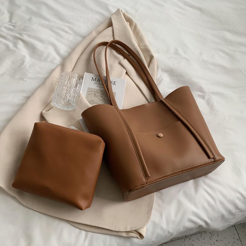 Evening Bags High Quality Leather Casual Shoulder For Women 2022 Designer Women's Handbag Fashion Shopper Tote Bag, Black
Evening Bags High Quality Leather Casual Shoulder For Women 2022 Designer Women's Handbag Fashion Shopper Tote Bag, Black