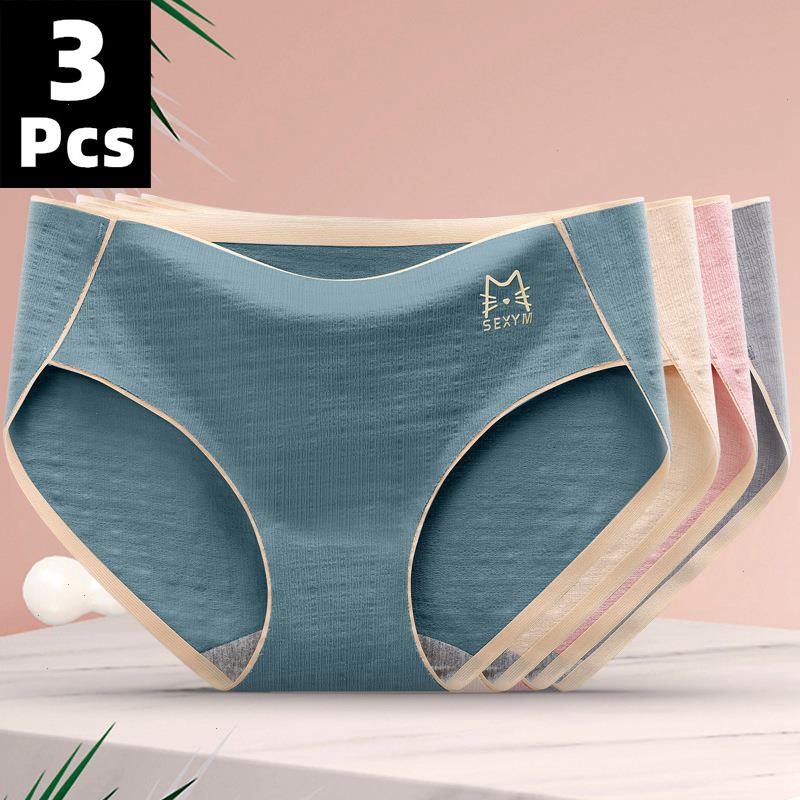 3 Pcs Lot Womens Underpants Soft Cotton Panties Girls Solid Briefs M-xxl Striped Panty Sexy Lingerie Female Underwear, Set9
3 Pcs Lot Womens Underpants Soft Cotton Panties Girls Solid Briefs M-xxl Striped Panty Sexy Lingerie Female Underwear, Set9