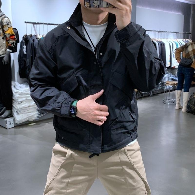 Men's Jackets Bomber Jacket Men Fashion Stand Collar Harajuku Coat Japan Style Clothing Streetwear Lightweight Autumn Coats MensMen's, White
Men's Jackets Bomber Jacket Men Fashion Stand Collar Harajuku Coat Japan Style Clothing Streetwear Lightweight Autumn Coats MensMen's, White