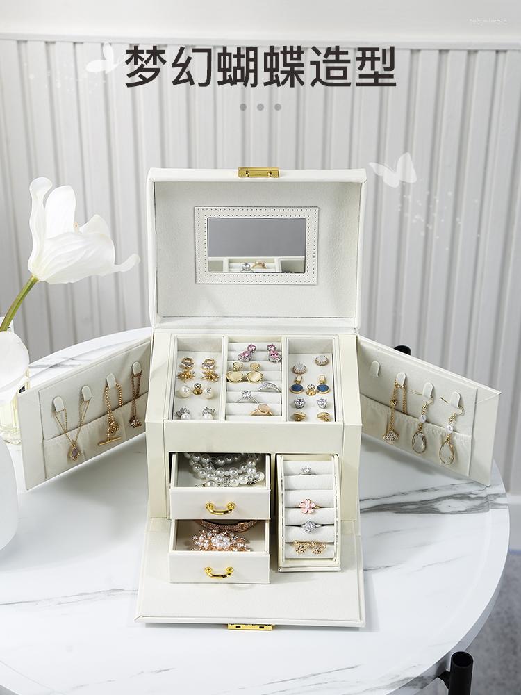 Jewelry Pouches Bags Ins Wind Box Net Red The Same High-End Exquisite Anti-Oxidation Belt Lock Necklace Earrings Ring Storage BoxJewelry
Jewelry Pouches Bags Ins Wind Box Net Red The Same High-End Exquisite Anti-Oxidation Belt Lock Necklace Earrings Ring Storage BoxJewelry
