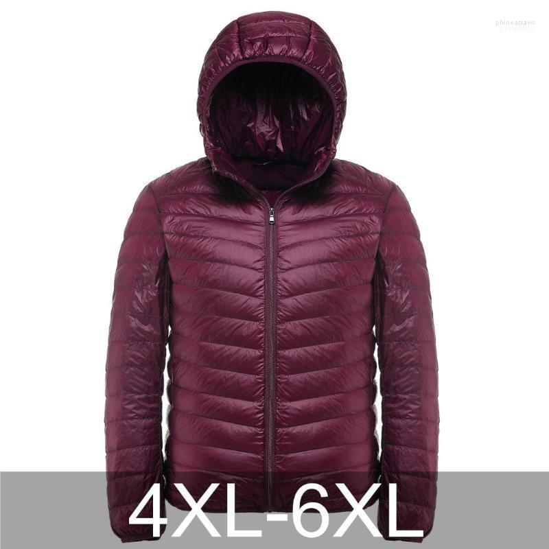 Men's Down & Parkas 2022 Winter 90% White Duck Coat Men Hooded Ultra Light Jacket Male Windproof Warm Parka  5XL 6XL Plus Size1 Phin22, Silver 
Men's Down & Parkas 2022 Winter 90% White Duck Coat Men Hooded Ultra Light Jacket Male Windproof Warm Parka  5XL 6XL Plus Size1 Phin22, Silver
