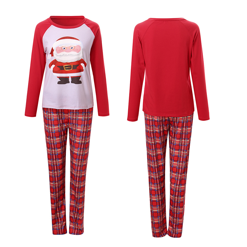 Family Christmas Pajamas Matching Clothes Set Santa Claus Xmas Pyjamas Mother Daughter Father Son Outfit Family Look Pjs 220323