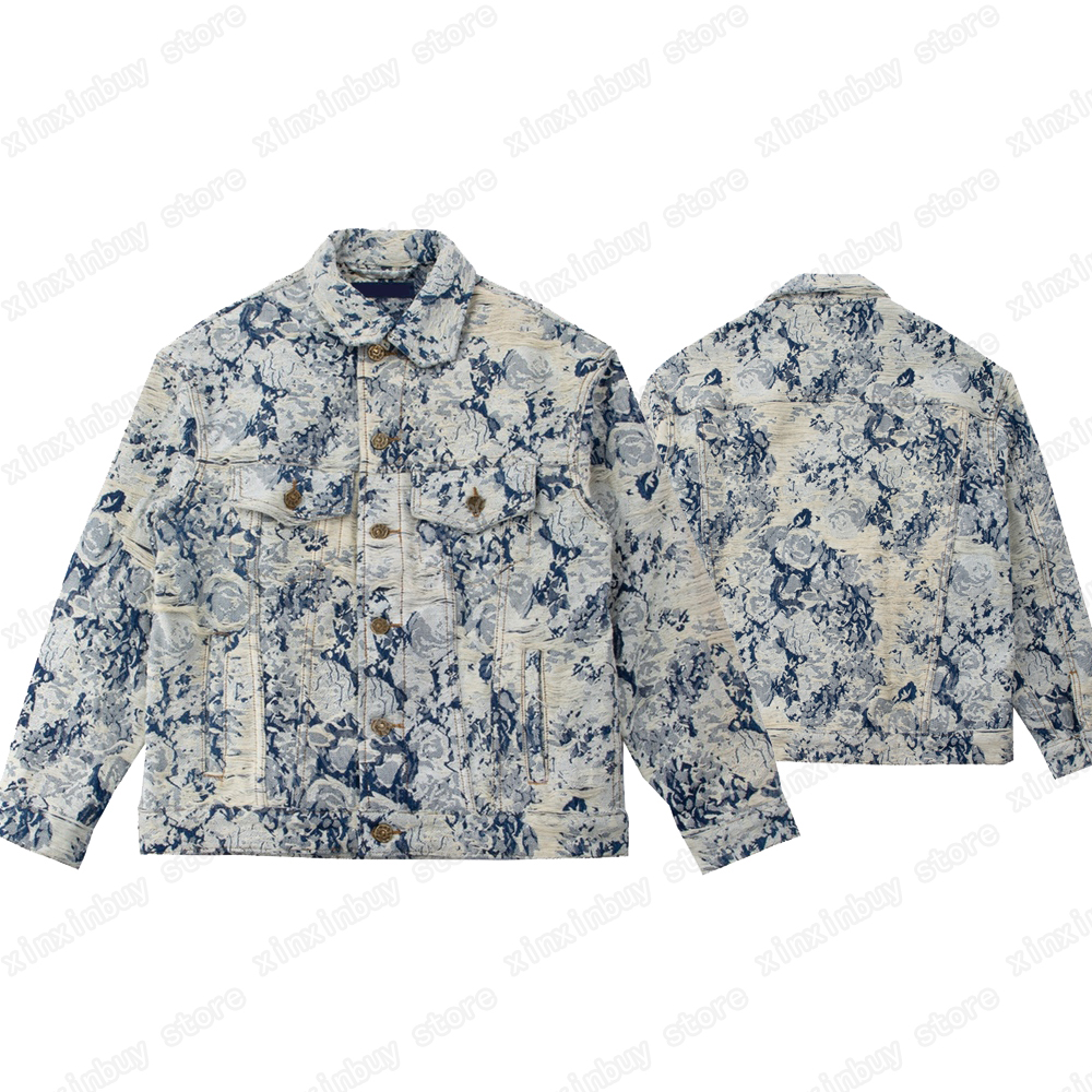 22ss Designers Denim Jackets Men Women DESTROYED tie dye Jacquard flowers Lapel Neck Streetwear blue S-XL, Multi
22ss Designers Denim Jackets Men Women DESTROYED tie dye Jacquard flowers Lapel Neck Streetwear blue S-XL, Multi