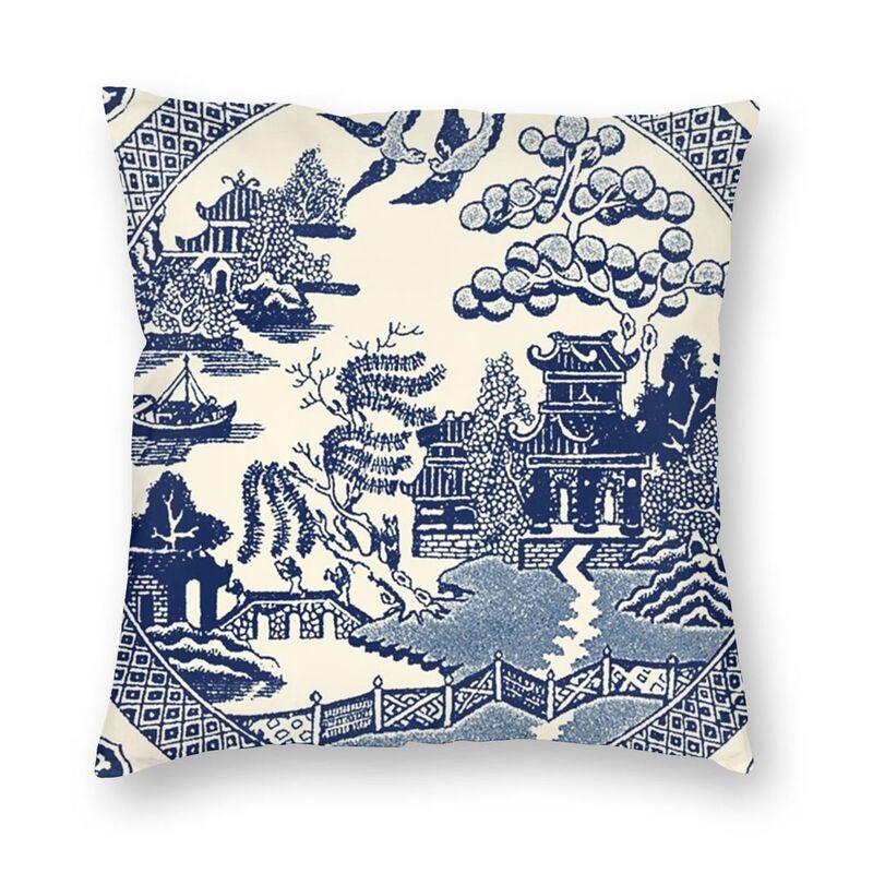 Cushion/Decorative Pillow China Blue Willow Square Pillowcover Decoration Oriental Chinoiserie Pattern Cushion Cover Throw For Sofa Printing, Auburn
Cushion/Decorative Pillow China Blue Willow Square Pillowcover Decoration Oriental Chinoiserie Pattern Cushion Cover Throw For Sofa Printing, Auburn