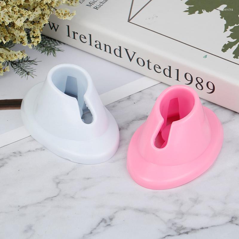 Nail Art Equipment Professional Spill Proof Wearable Gel Polish Holder Stand Finger Manicure Acrylic Display Tool Prud22